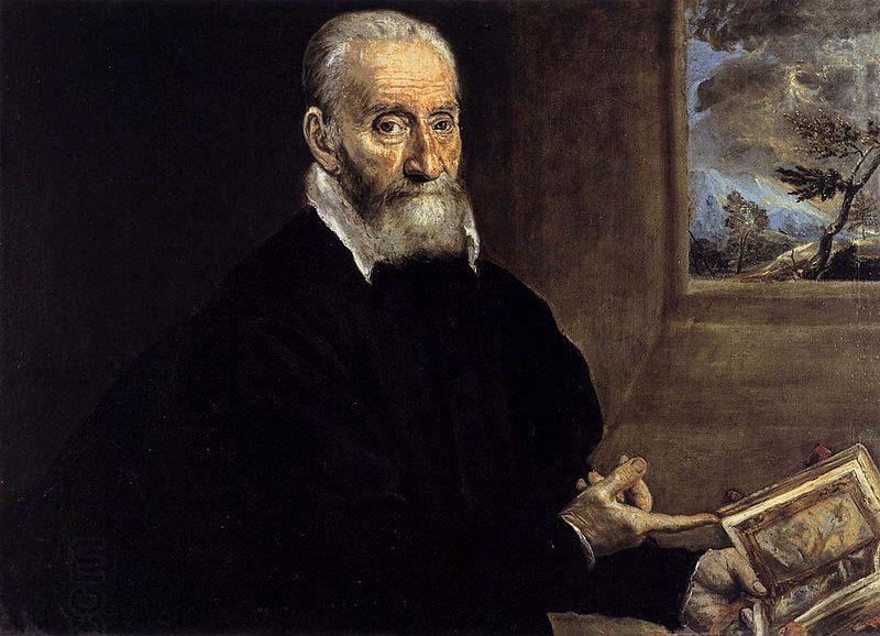 El Greco Portrait of Giorgio Giulio Clovio, the earliest surviving portrait from El Greco China oil painting art